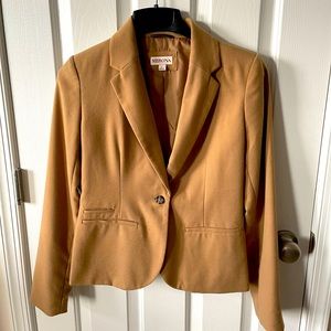 Dark tan/chestnut brown blazer